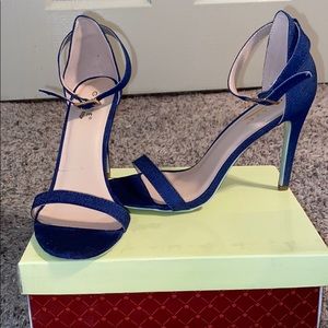 Blue heels
